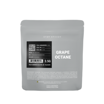 - GRAPE OCTANE - 3.5G Grey Label Mylar