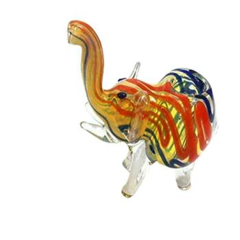 Glass Elephant Pipe