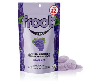 Froot Grape Ape Gummies - 100mg