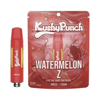 1G Kushy Punch 510 Vape Cart - Watermelon Z