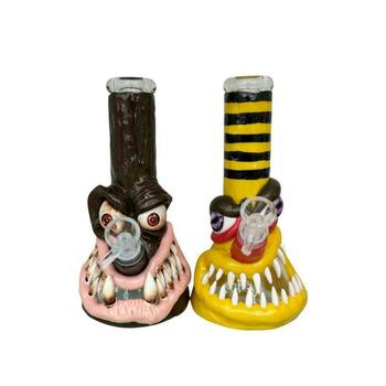 Large Monster Face Bong