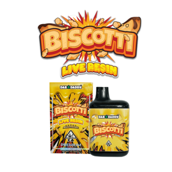 Biscotti Live Resin Dab Daddy® Vape 1g
