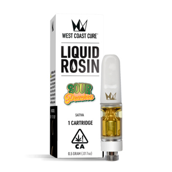 Sour Peaches - 0.5g Liquid Rosin Cartridge
