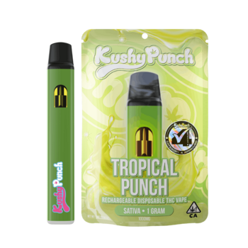 1G Kushy Punch Vape - Tropical Punch