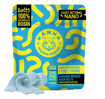 KANHA | Rosin Belts | Blueberry Lemon Drop | Hybrid | 4-pack