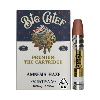 Big Chief 1g Cartridge - Amnesia Haze (S)