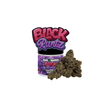 Black Runtz Flower Dab Daddy® 3.5g Premium Indoor Flower