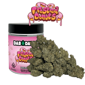 Frosted Donuts Flower Dab Daddy® 28g Premium Indoor Flower