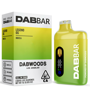 VAPE - DABBAR 2.0 LIQUID DIAMONDS LEGEND OG 1G