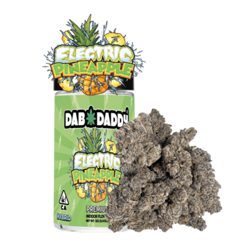 Electric Pineapple Flower Dab Daddy® 14g Premium Indoor Flower