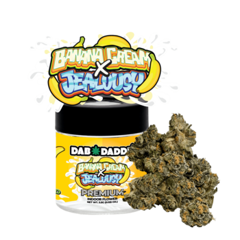 Banana Cream X Jealousy Flower Dab Daddy® 3.5g Premium Indoor Flower