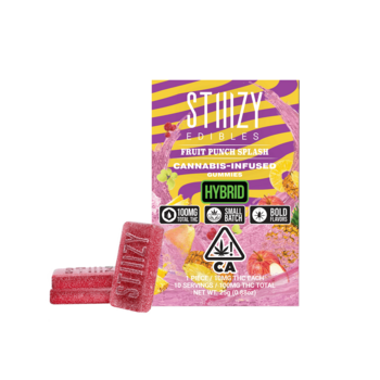- FRUIT PUNCH SPLASH - Gummies 100mg THC Edibles