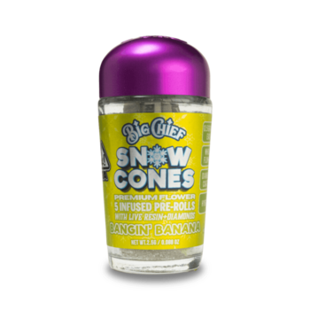 BANGIN BANANA - Snow Cone Infused Pre-Rolls 5 Pack