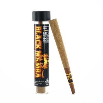 Black Mamba Single Preroll - Master Kush - 1.2gram - Infused Blunt