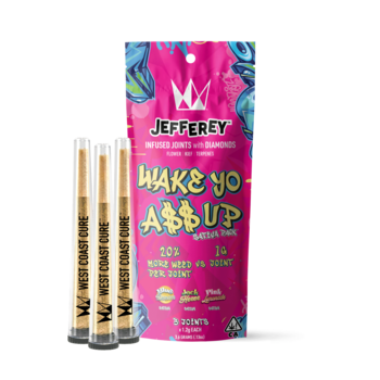 Wake Yo A$$ Up Pack - Jefferey Infused Joint 1.2g 3 Pack