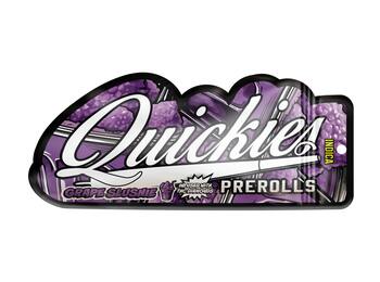 Quickies Prerolls | Infused Grape Slushie 1g
