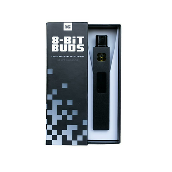 Eight Bit - White Raspberry - Live Rosin Infused All-in-One 1g
