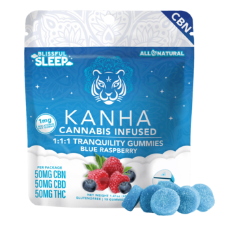 KANHA | Tranquility SLEEP | 1:1:1 | 50mg CBN/50mg CBD/50mg THC