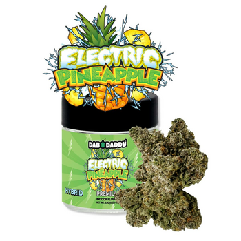 Electric Pineapple Flower Dab Daddy® 3.5g Premium Indoor Flower