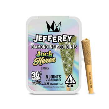Jack Herer - Jefferey Infused Joint .65g 5 Pack
