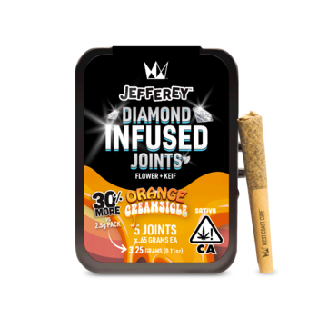 Orange Creamsicle - Jefferey Infused Joint .65g 5 Pack
