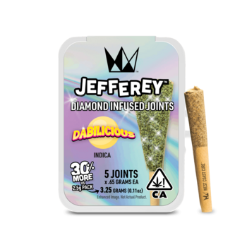 Dabilicious - Jefferey Infused Joint .65g 5 Pack