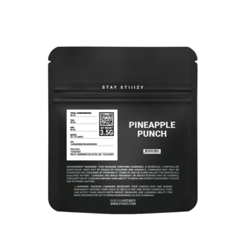 - PINEAPPLE PUNCH - 3.5G Black Label Mylar